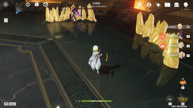 [Genshin Impact] OJOU-CHAN CHILDE ABUSE: Lumine Lvl. 70 (GEO) VS. Tartaglia Lvl.90 смотреть онлайн