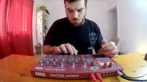 Lo-Fi Hip-Hop in the Korg Electribe 2 Sampler - 80 BPM
