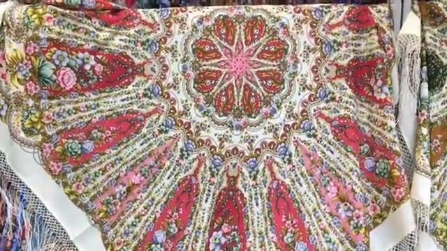 Новинка! Элитная шаль шерсть «Половодье чувств» Фадеева Валерия смотреть онлайн