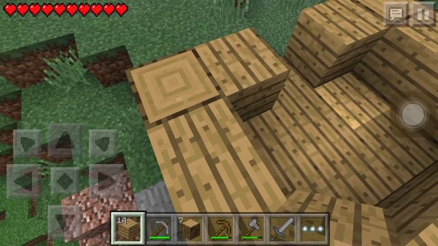 Выживание в Minecraft PE #1 - Начало смотреть онлайн