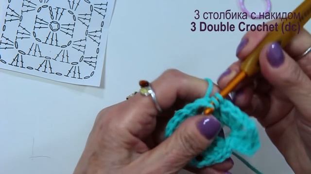 Бабушкин квадрат крючком. Раскрываю ВСЕ СЕКРЕТЫ! Квадратные мотивы крючком. Вязание крючком. смотреть онлайн