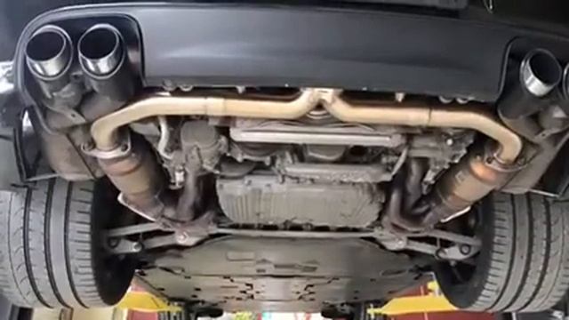 Primary Exhaust Muffler Bypass X-Pipe DesignTek for Porsche 997 смотреть онлайн