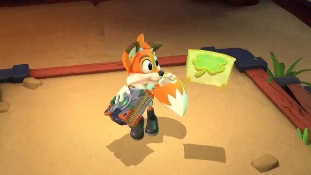 New Super Lucky's Tale - Wrestful Retreat Puzzles смотреть онлайн