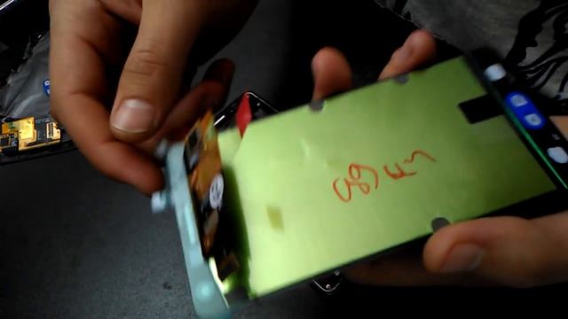 Samsung Galaxy A5 A500f Assembly How To Attach And Glue The LCD Assembly Tutorial