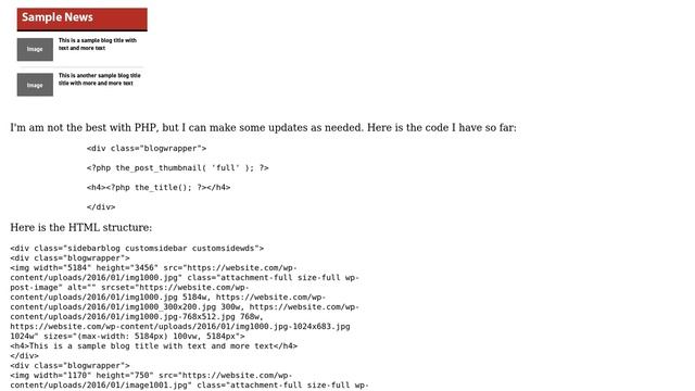Wordpress: Blog Image and Title in Right Sidebar смотреть онлайн