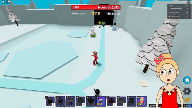 РОБЛОКС классная СТРАТЕГИЯ - ИГРУШКИ ЗАЩИТНИКИ ?? Toy Defenders roblox / Бабушка Шошо ИГРЫ смотреть онлайн