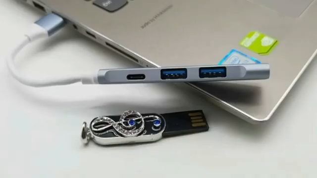 USB Hub адаптер расширитель OTG на 4 порта Бренд: AUFU смотреть онлайн