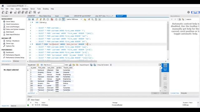 ตอนที่ 11 - REGEXP in MySQL |ThaiDBA смотреть онлайн