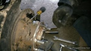 Замена ступицы (подшипника) колеса Hyundai IX55 (Veracruz), ОТДЕЛЬНО ПОДШИПНИК НЕ МЕНЯЕТСЯ, совсем!