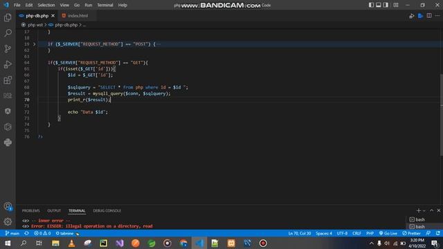 4 Fetch Get Record From Database By ID using PHP MYSQL смотреть онлайн