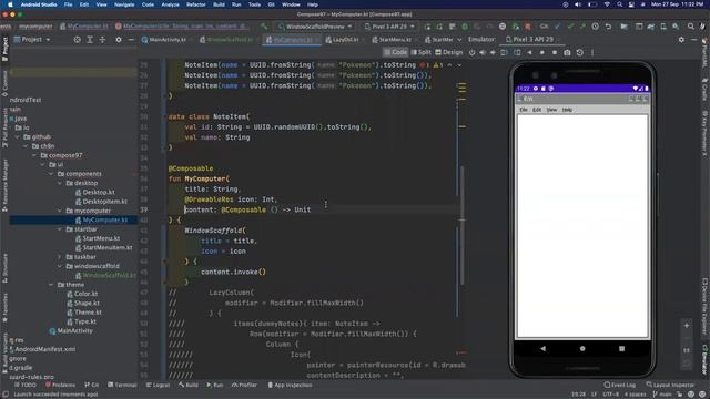 #5 Live Code | C drive & Recycle bin | Lazy Column | Building Windows 97 NotePad | Jetpack Compose смотреть онлайн