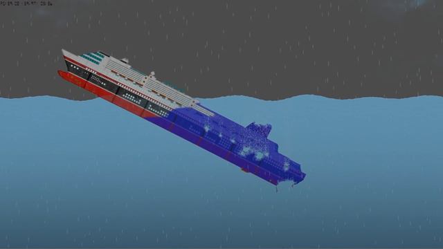 КОРАБЛЬ ПОПАЛ В ЦУНАМИ И ЕГО РАЗОРВАЛО НА ЧАСТИ! FLOATING SANDBOX смотреть онлайн
