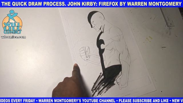 Superhero Quick Sketch 8: John Kirby: Firefox смотреть онлайн