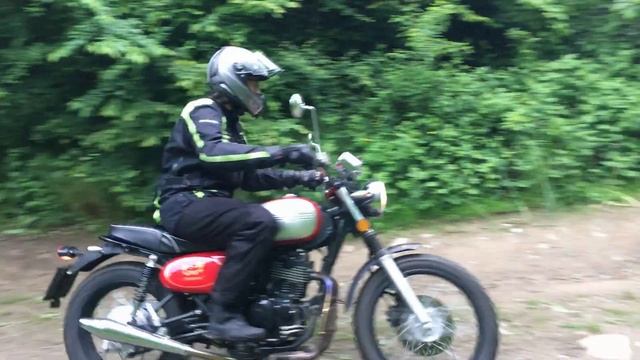 Pravda o Jawa 350 OHC scrambler - v terénu смотреть онлайн