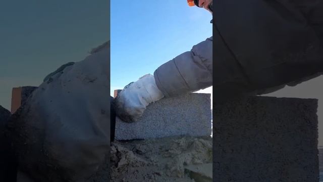 Кладка шлакоблока