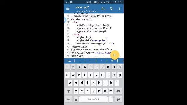 Music player with python part 5 смотреть онлайн