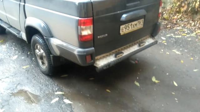 Уаз патриот 2017, теперь номера сзади не нужно часто протирать смотреть онлайн