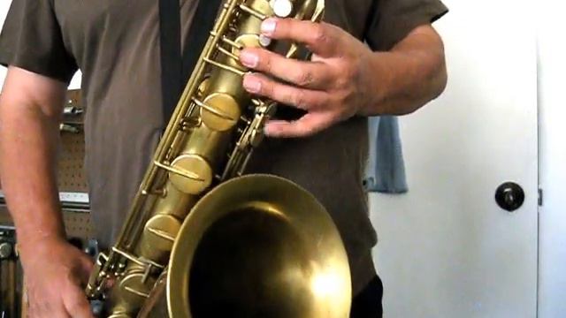 Martin Committee III Baritone Saxophone Rico B3 Mouthpiece смотреть онлайн