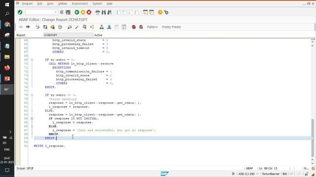 How To Integrate ChatGPT in SAP ABAP | SAP | ABAP смотреть онлайн