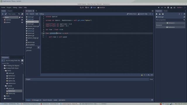 How to use Perlin Noise in Godot | Game Dev Tutorial 9 смотреть онлайн