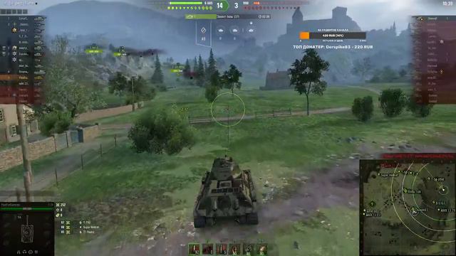 World of Tanks EU новый аккаунт играем со зрителями 5-6 уровень смотреть онлайн