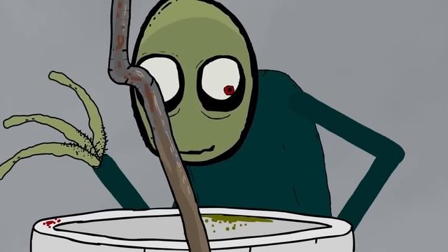 О чем был самый ужасный веб-сериал - Salad Fingers (жм #38) смотреть онлайн