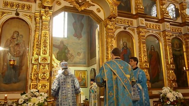 Праздник Покрова 2016. Служение епископа Тихорецкого и Кореновского Стефана смотреть онлайн
