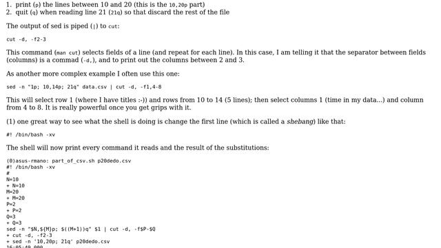 Extracting a part of a massive csv file from command line (3 Solutions!!) смотреть онлайн