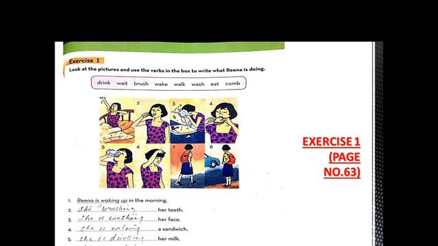 Class 3 English Grammar Chapter 11 The Present Continuous Tense смотреть онлайн