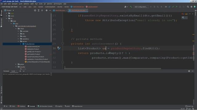 Autenticación JWT con Angular, Springboot y MongoDB: parte1: Creación de Usuarios смотреть онлайн