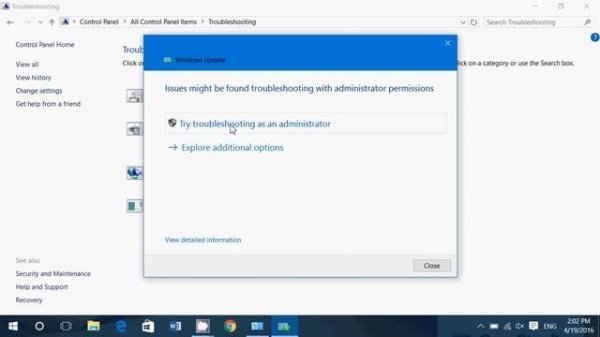 How to fix Windows update with the automatic troubleshooter in Windows 7 8.1 10