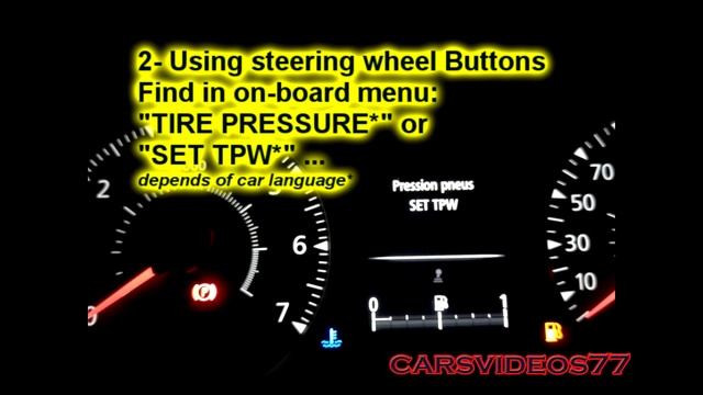 New Dacia DUSTER 2 - Tyres pressure RESET смотреть онлайн