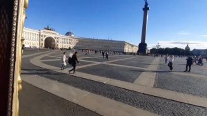 Поездка на карете по Дворцовой площади