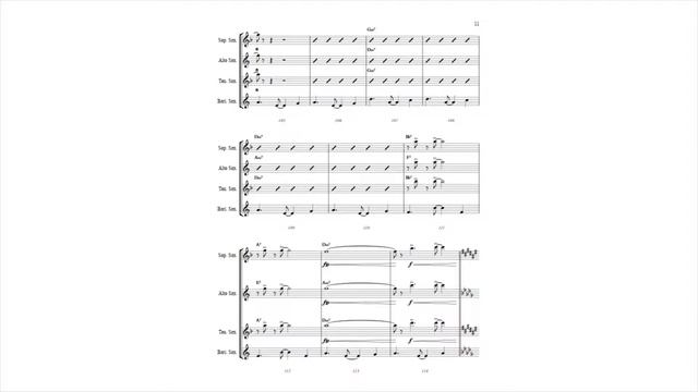 "Have You Heard" by Pat Metheny - Saxophone Quartet смотреть онлайн