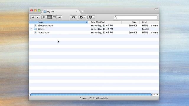 003 Moving HTML Files into the Root Directory смотреть онлайн