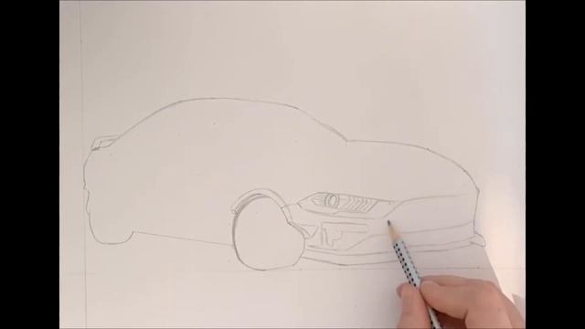 Speed draw - Sketch 2018 Ford Mustang RTR смотреть онлайн