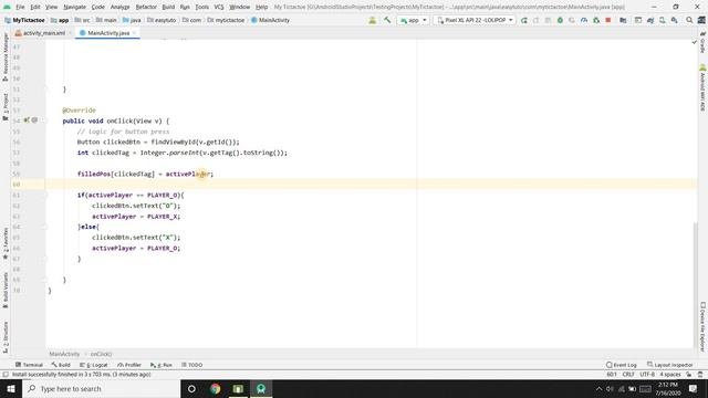TicTacToe Game | Full Tutorial HINDI in 30 min | Android Studio смотреть онлайн