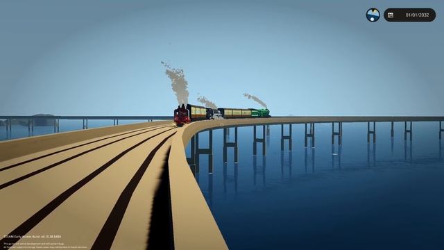 Massive Train Crash With A JET Train! - Stormworks Gameplay смотреть онлайн