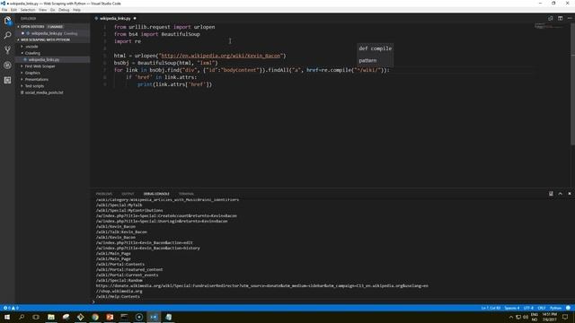 Python Web Scraping Tutorial 10 – Starting to Crawl смотреть онлайн