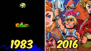 Эволюция серии игр Masters of the Universe (1983-2016)
