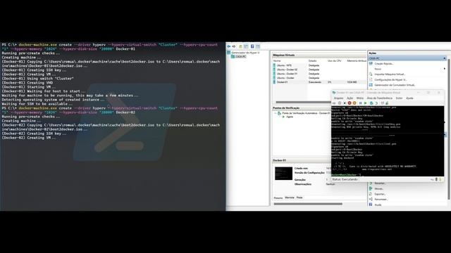 Docker Machine -- Hyperv смотреть онлайн