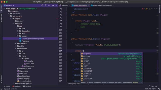 #11 TypeRocket MVC - Custom Table Bulk Actions смотреть онлайн