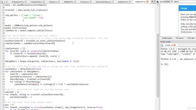 033 Activity User based Collaborative Filtering Hands On смотреть онлайн