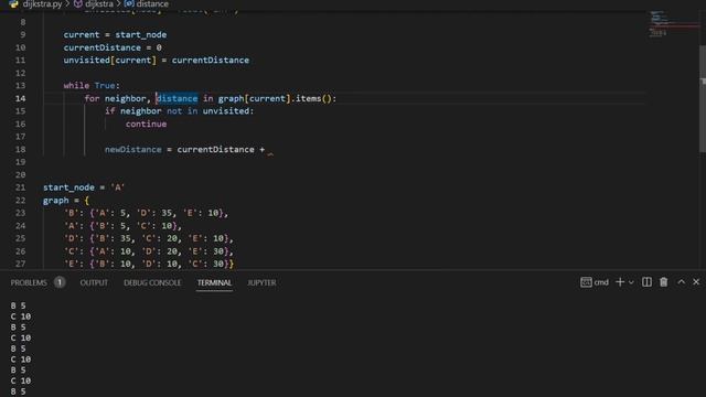 Implement Dijkstra Algorithm using Python | Sinhala смотреть онлайн