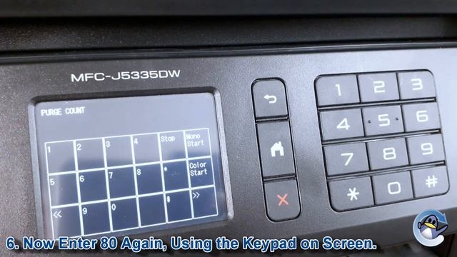 Brother MFC-J5335DW: How to Clear the "Waste Absorber Full" Message (Purge Counter Reset) смотреть онлайн