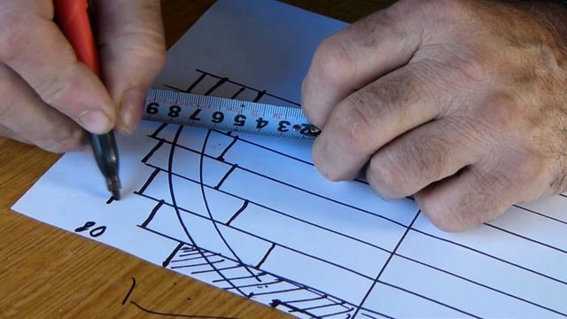 Как расчитать сегменты для сегментных колец. Простой способ!! смотреть онлайн