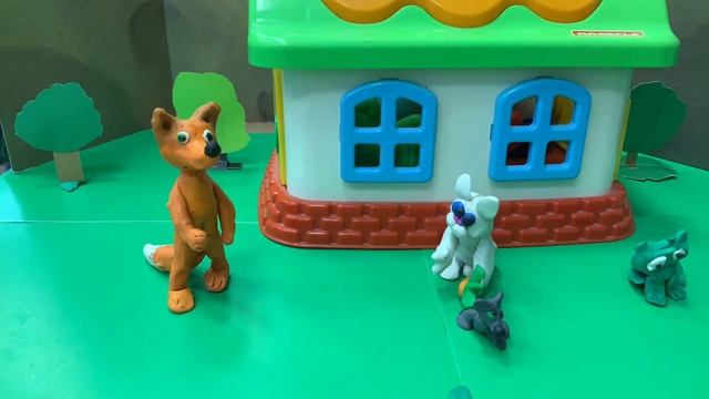 Мультяшки представляют сказка "Теремок" смотреть онлайн