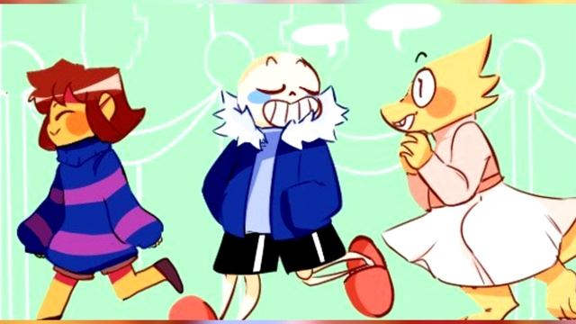 Комикс микс Undertale #6 RusDub на 15000 тысяч подписок!