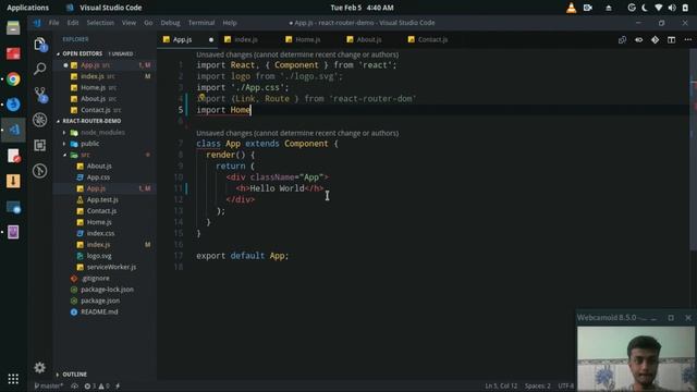 React Router quick demo смотреть онлайн