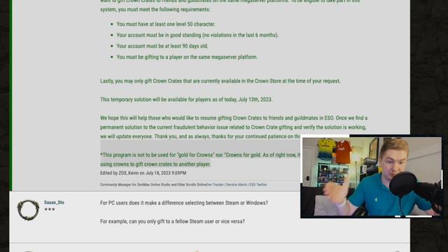 ESO Crowns To Gold Is Still Legal (Elder Scrolls Online 2023 Necrom) смотреть онлайн